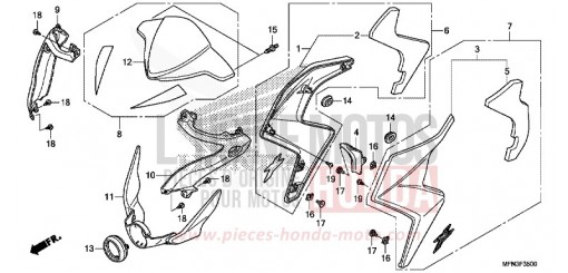 CAPOT CB1000RAD de 2013